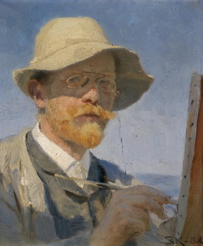 Self-portrait by Peder Severin Krøyer